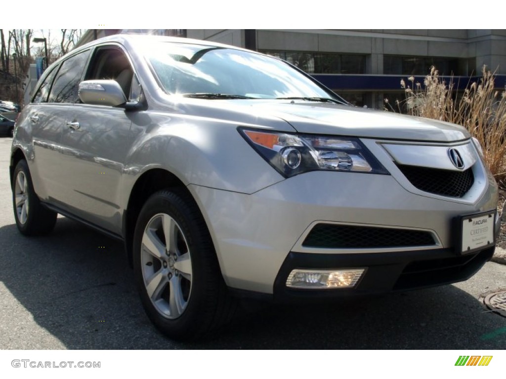 2010 MDX Technology - Palladium Metallic / Ebony photo #1