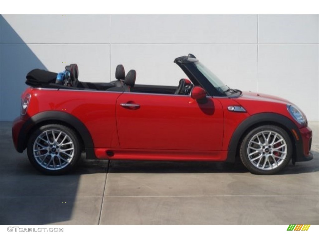 Chili Red 2015 Mini Convertible John Cooper Works Exterior Photo #97295841