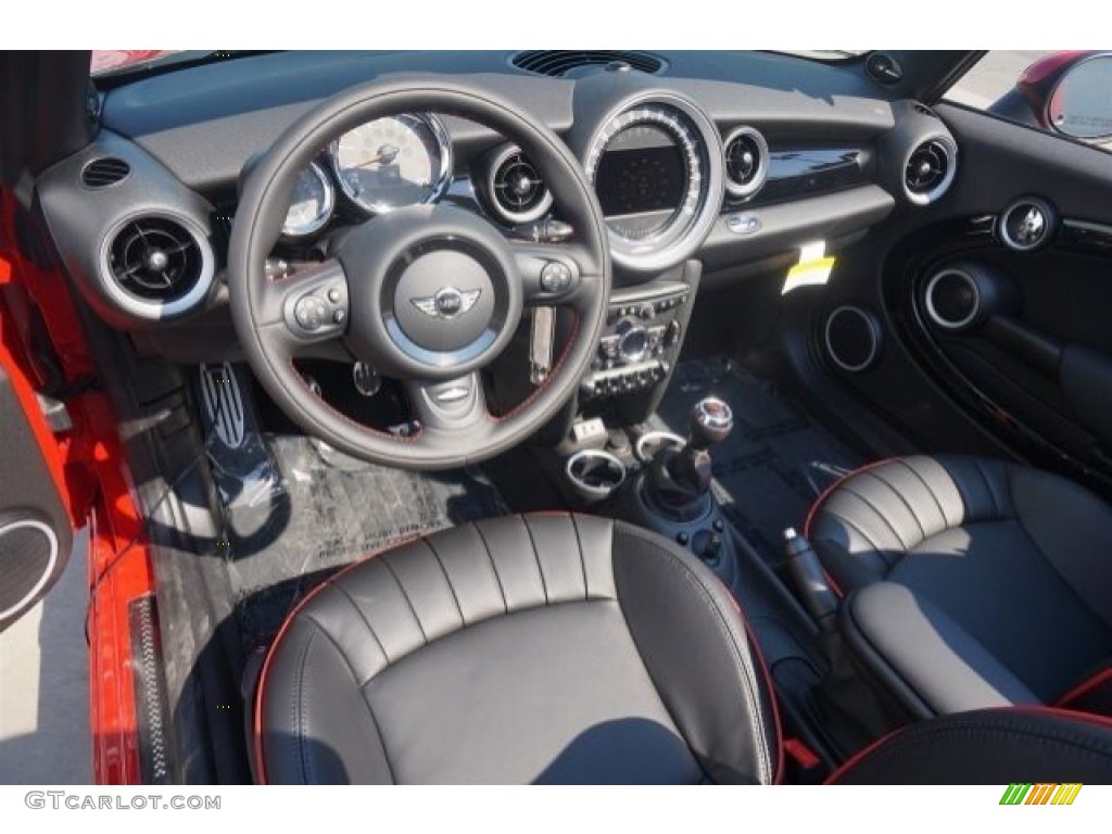 2015 Mini Convertible John Cooper Works Interior Color Photos