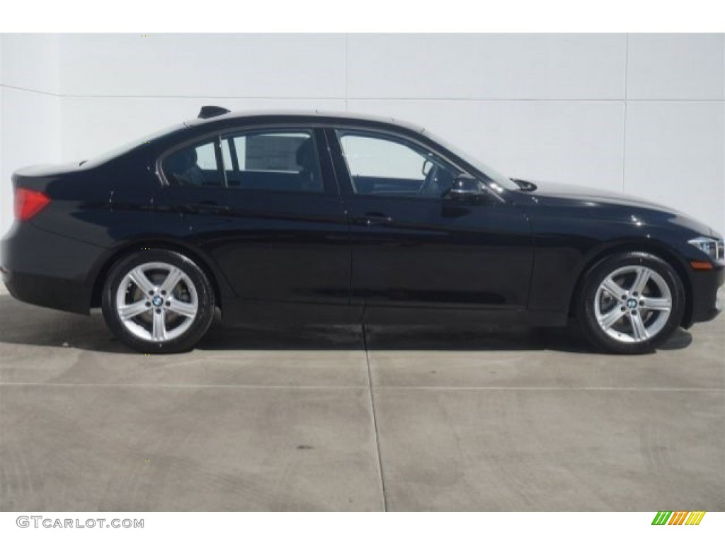 2015 3 Series 328i Sedan - Jet Black / Black photo #2