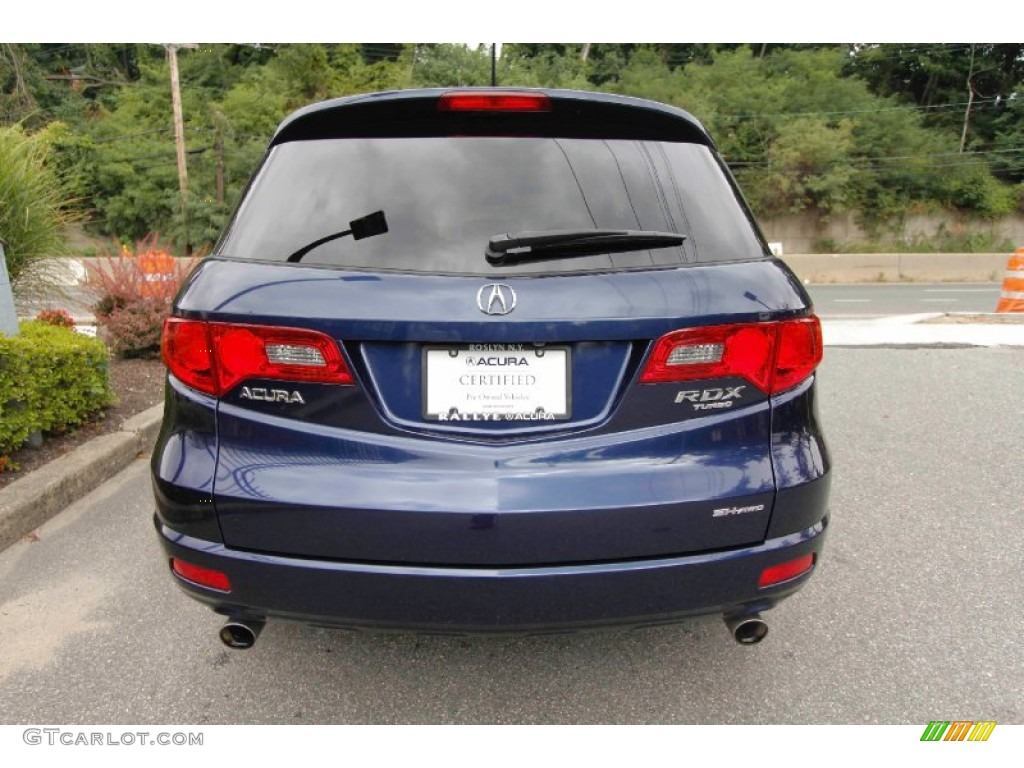 2009 RDX SH-AWD Technology - Royal Blue Pearl / Ebony photo #5