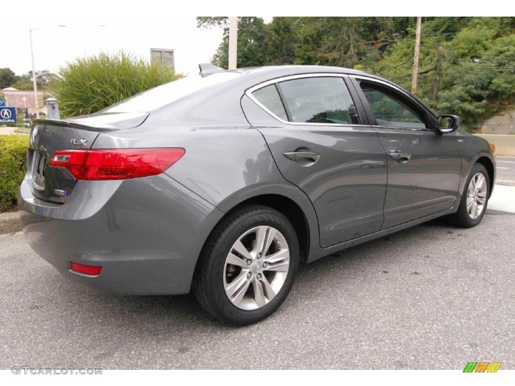 Polished Metal Metallic 2013 Acura ILX 1.5L Hybrid Exterior Photo #97296321