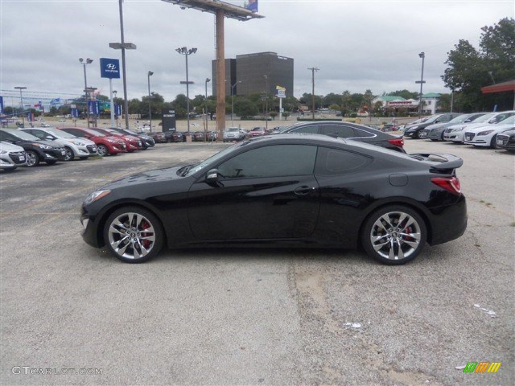 Caspian Black 2015 Hyundai Genesis Coupe 3.8 Ultimate Exterior Photo #97296547