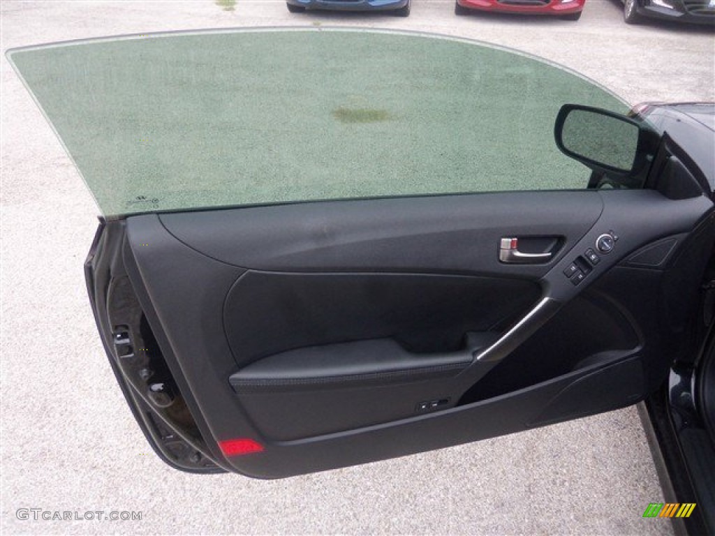 2015 Genesis Coupe 3.8 Ultimate - Caspian Black / Black photo #5