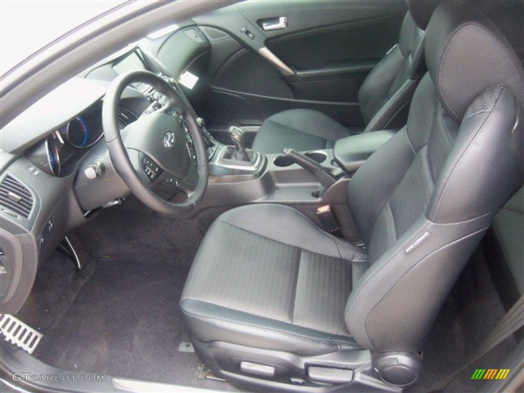 2015 Genesis Coupe 3.8 Ultimate - Caspian Black / Black photo #6