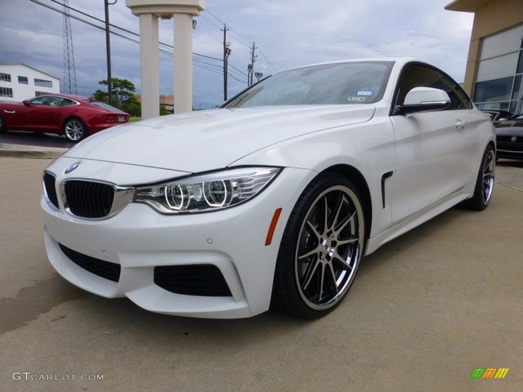 Alpine White 2014 BMW 4 Series 435i Coupe Exterior Photo #97297210