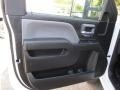 Jet Black/Dark Ash 2015 Chevrolet Silverado 3500HD WT Regular Cab 4x4 Dump Truck Door Panel