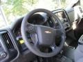 Jet Black/Dark Ash 2015 Chevrolet Silverado 3500HD WT Regular Cab 4x4 Dump Truck Steering Wheel