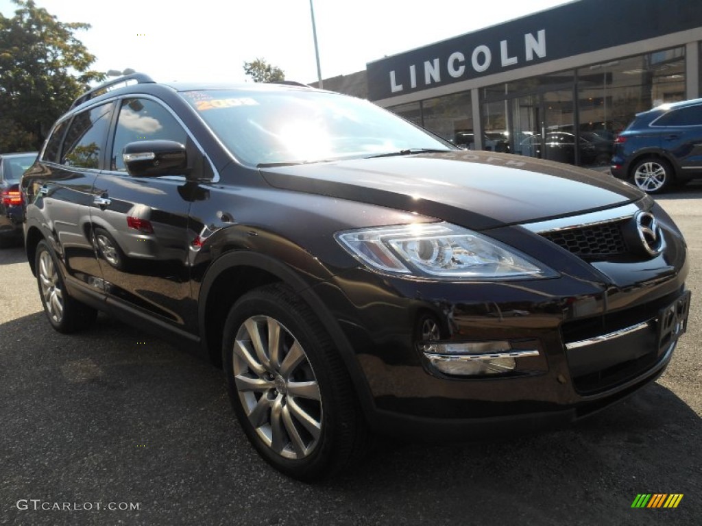 2009 CX-9 Touring AWD - Black Cherry Mica / Sand photo #1