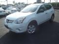 2011 Pearl White Nissan Rogue S AWD  photo #1