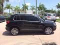 Deep Black Metallic - Tiguan SE Photo No. 6