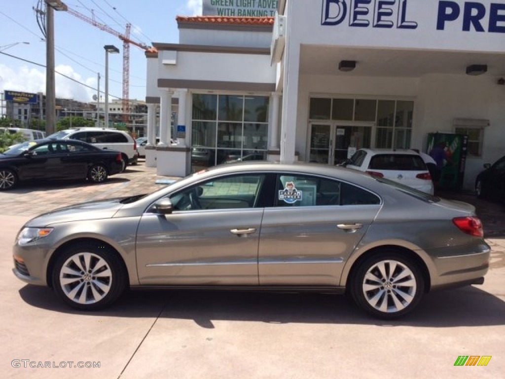 2012 CC Sport - Light Brown Metallic / Black/Cornsilk Beige photo #2