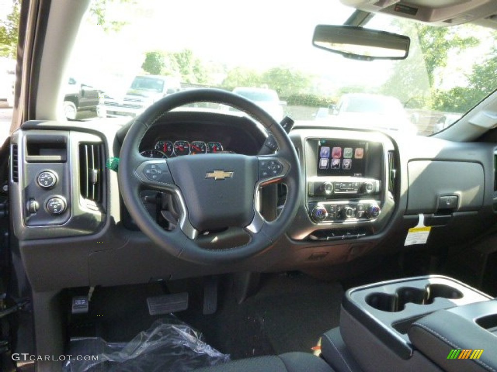 2015 Silverado 1500 LT Double Cab 4x4 - Tungsten Metallic / Jet Black photo #12