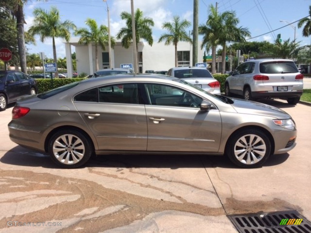 2012 CC Sport - Light Brown Metallic / Black/Cornsilk Beige photo #6