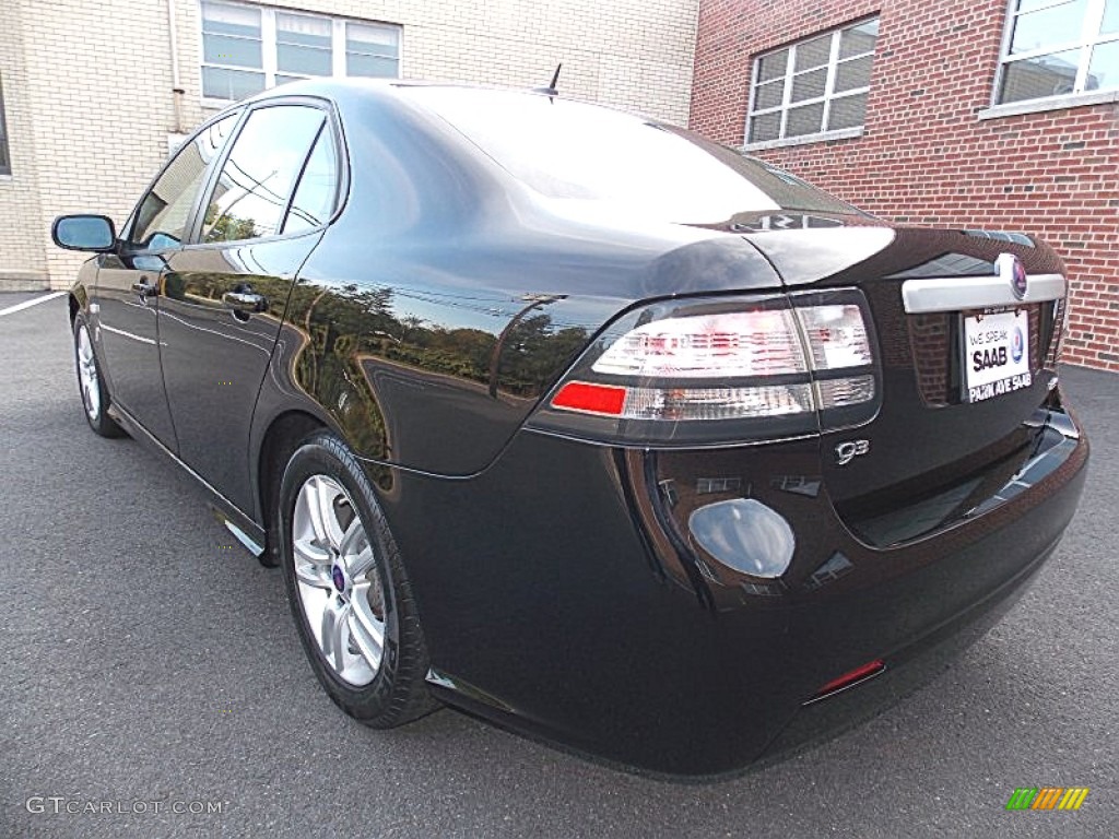2011 9-3 2.0T Sport Sedan - Black / Black photo #3