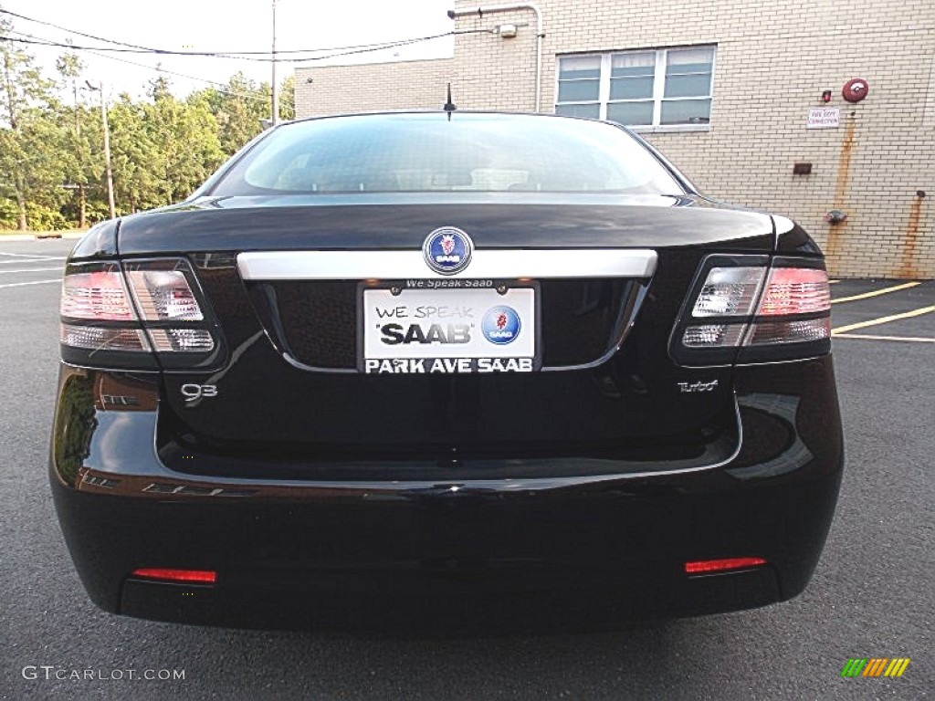 2011 9-3 2.0T Sport Sedan - Black / Black photo #4