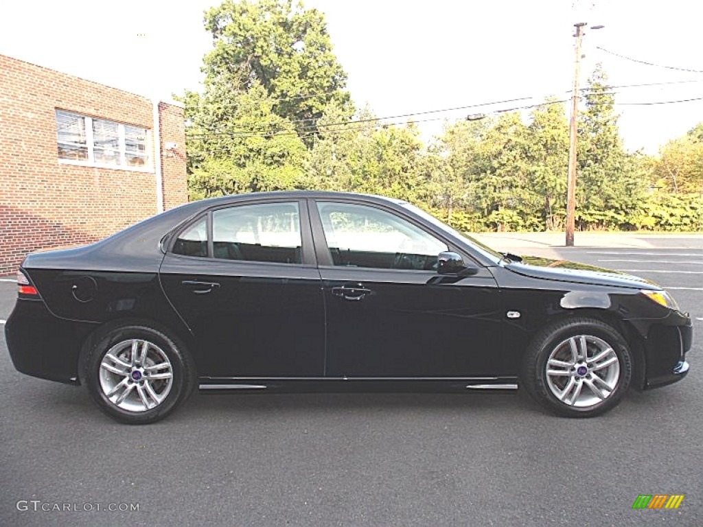2011 9-3 2.0T Sport Sedan - Black / Black photo #6