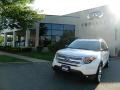 2011 White Suede Ford Explorer XLT 4WD  photo #1