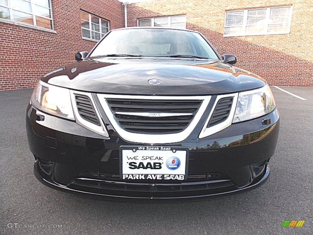 2011 9-3 2.0T Sport Sedan - Black / Black photo #8