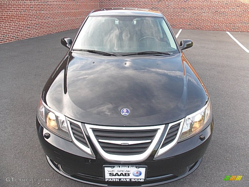 2011 9-3 2.0T Sport Sedan - Black / Black photo #9