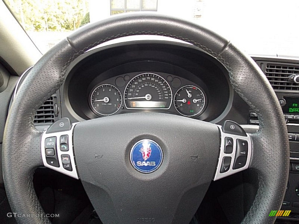 2011 9-3 2.0T Sport Sedan - Black / Black photo #28