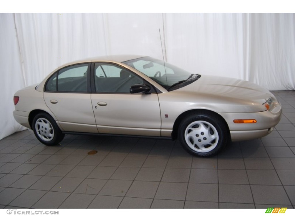 2002 S Series SL2 Sedan - Gold / Tan photo #6