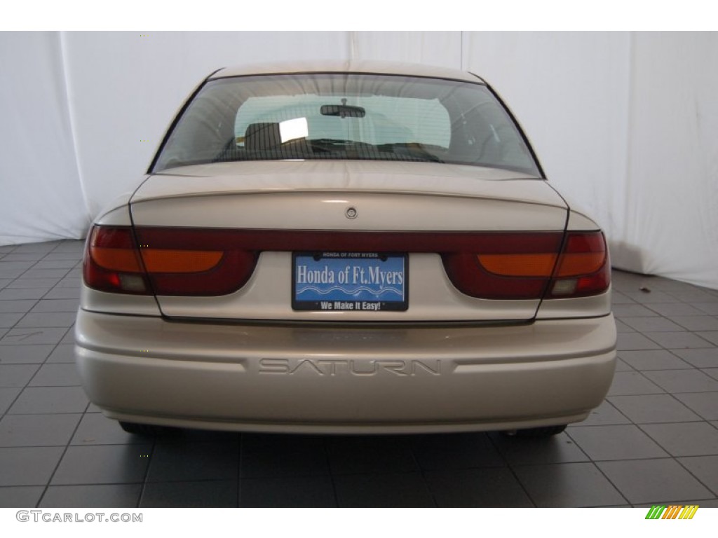 2002 S Series SL2 Sedan - Gold / Tan photo #7