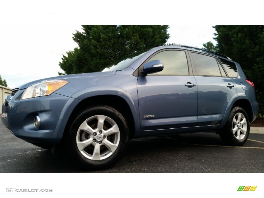 Pacific Blue Metallic 2009 Toyota RAV4 Limited V6 4WD Exterior Photo #97310174