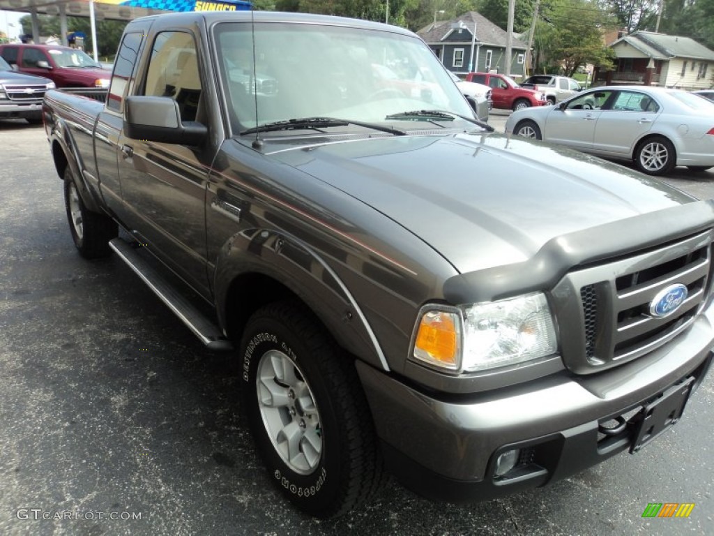 Dark Shadow Grey Metallic 2007 Ford Ranger Sport SuperCab 4x4 Exterior Photo #97310971