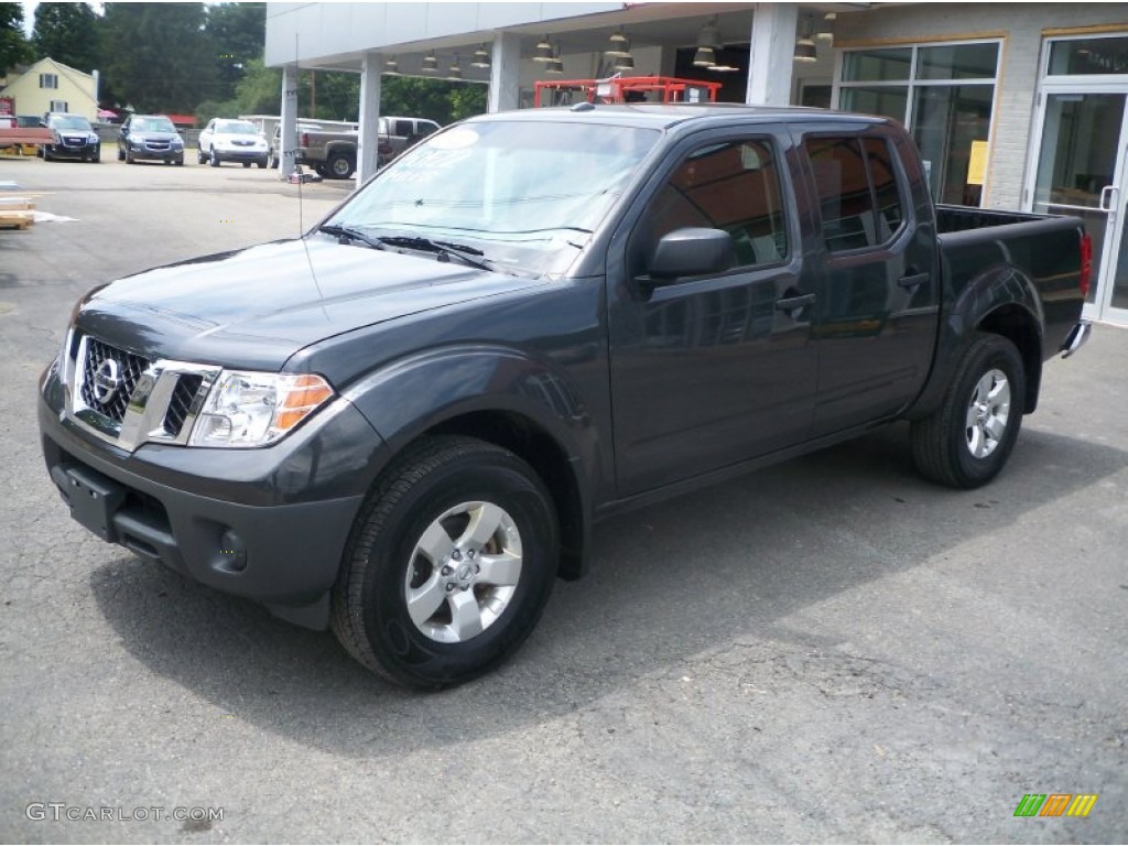 2012 Frontier SV Crew Cab 4x4 - Night Armor Metallic / Steel photo #1