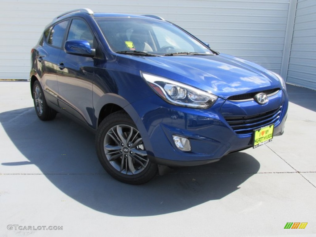 2015 Tucson SE - Laguna Blue / Beige photo #1