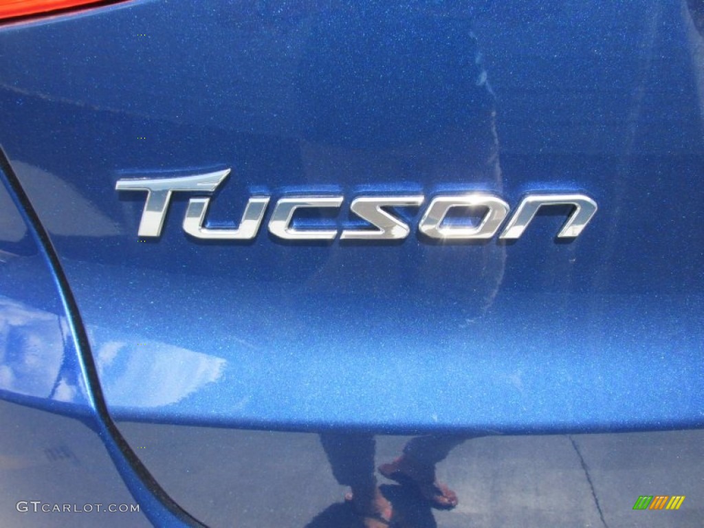 2015 Tucson SE - Laguna Blue / Beige photo #14