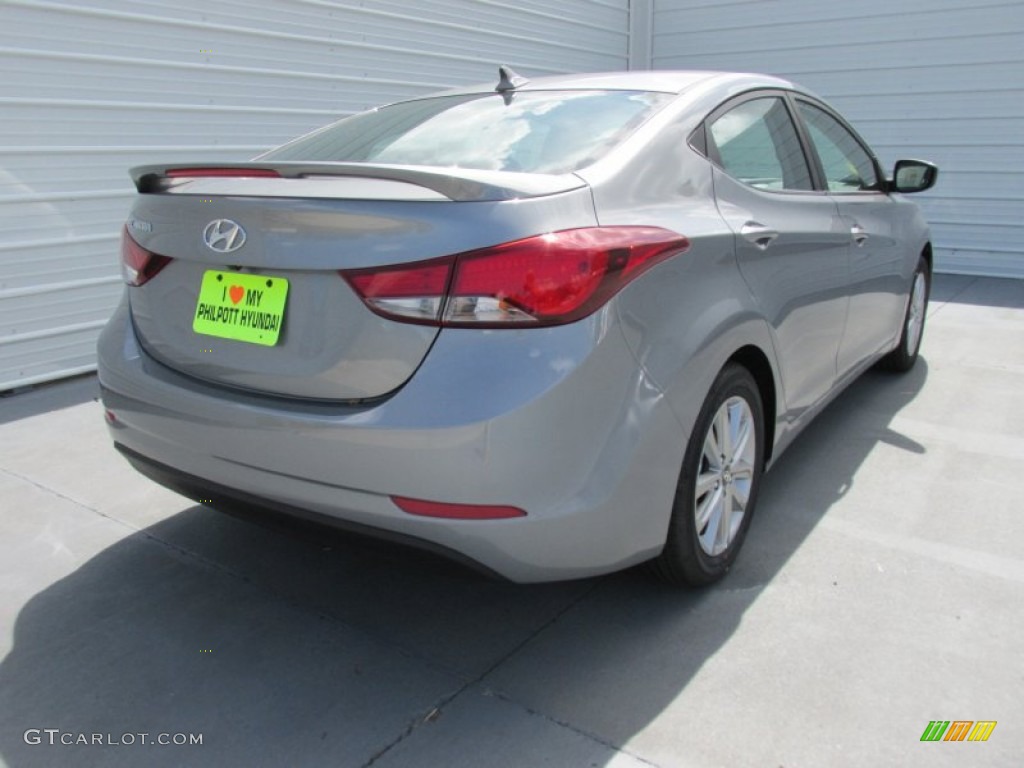 2015 Elantra SE Sedan - Titanium Gray Metallic / Black photo #4