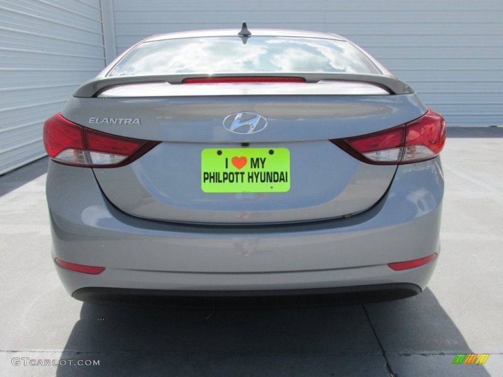 2015 Elantra SE Sedan - Titanium Gray Metallic / Black photo #5