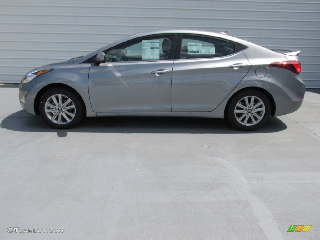 2015 Elantra SE Sedan - Titanium Gray Metallic / Black photo #6