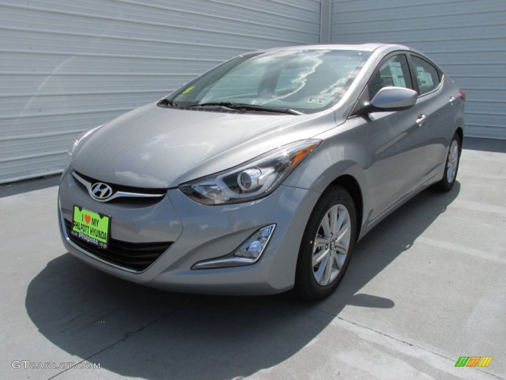 2015 Elantra SE Sedan - Titanium Gray Metallic / Black photo #7