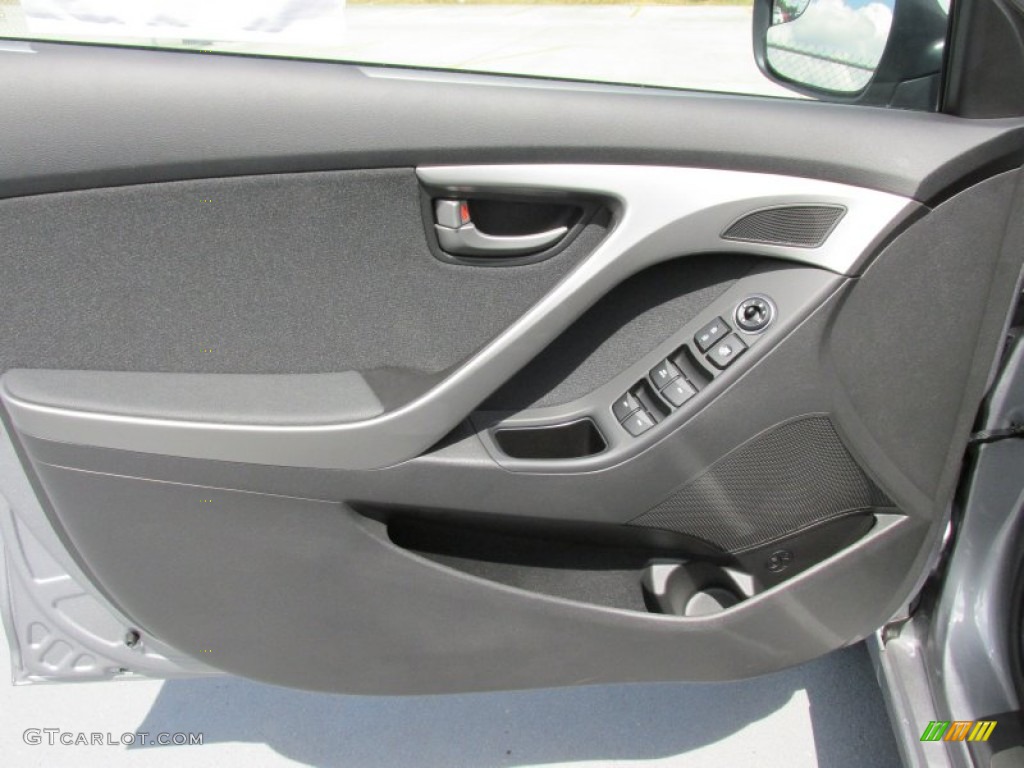 2015 Elantra SE Sedan - Titanium Gray Metallic / Black photo #20