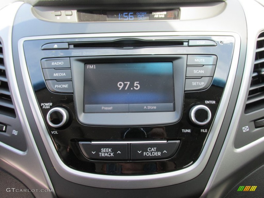 2015 Elantra SE Sedan - Titanium Gray Metallic / Black photo #27