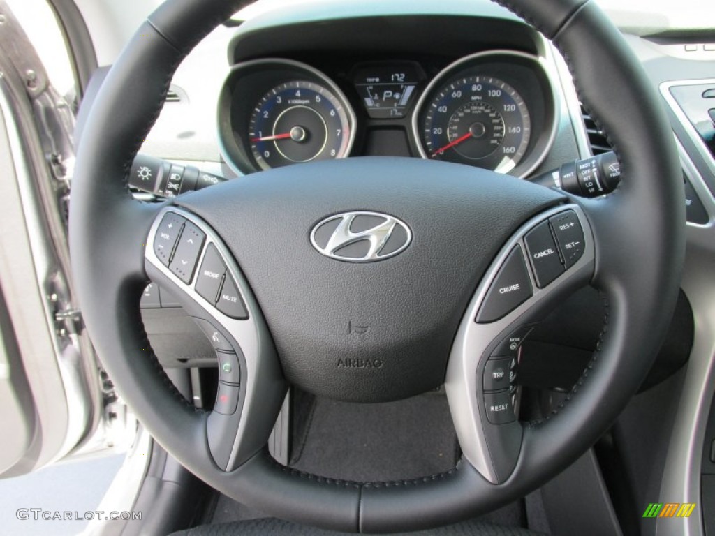 2015 Elantra SE Sedan - Titanium Gray Metallic / Black photo #30