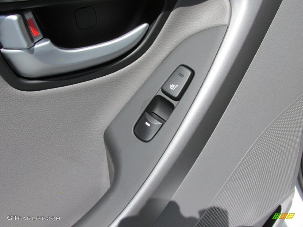 2015 Elantra Limited Sedan - Shimmering Air Silver / Gray photo #20