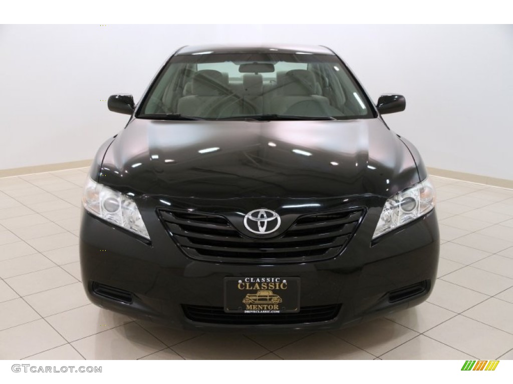 2009 Camry LE - Black / Bisque photo #2