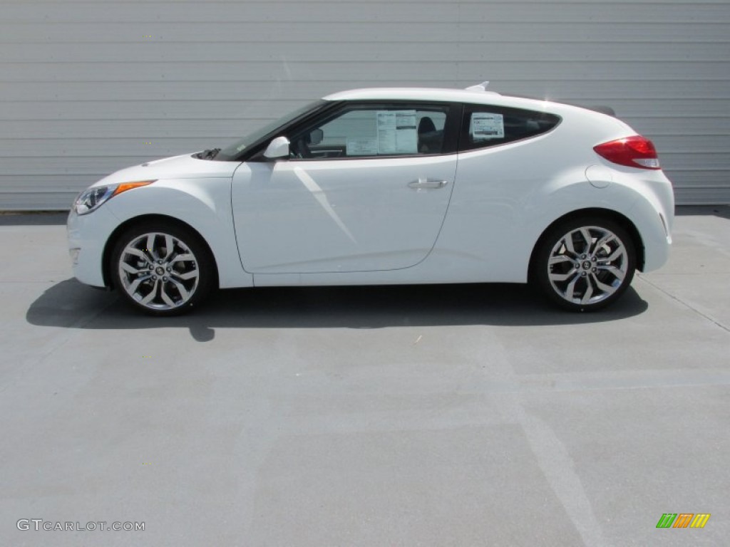 Century White 2015 Hyundai Veloster RE FLEX Exterior Photo #97314556