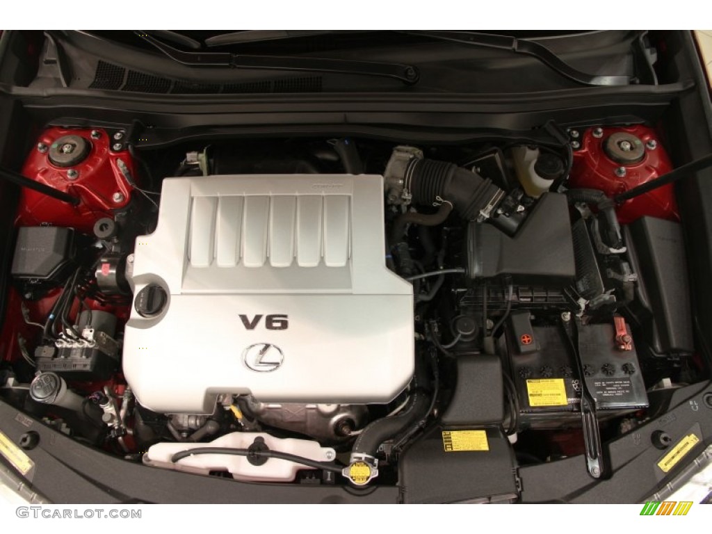 2013 ES 350 - Matador Red Mica / Light Gray photo #37