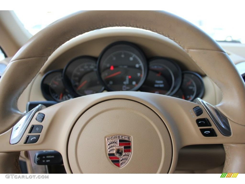 2012 Cayenne  - Meteor Grey Metallic / Luxor Beige photo #24