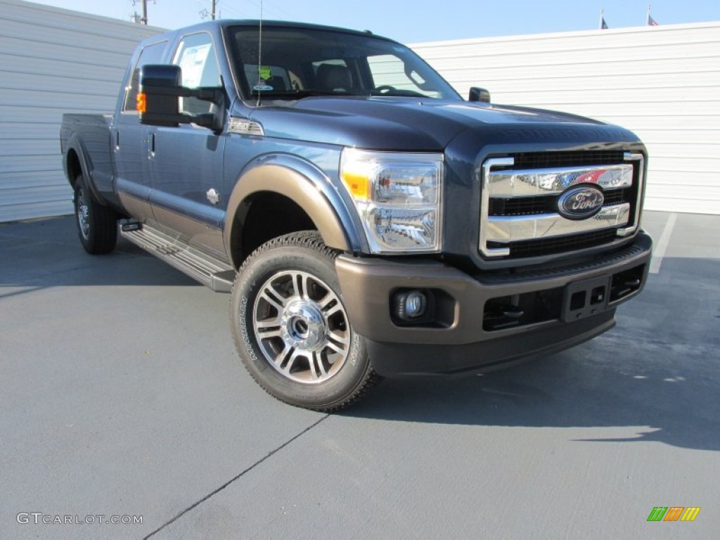 Blue Jeans Ford F350 Super Duty