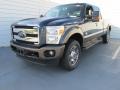 2015 Blue Jeans Ford F350 Super Duty King Ranch Crew Cab 4x4  photo #7