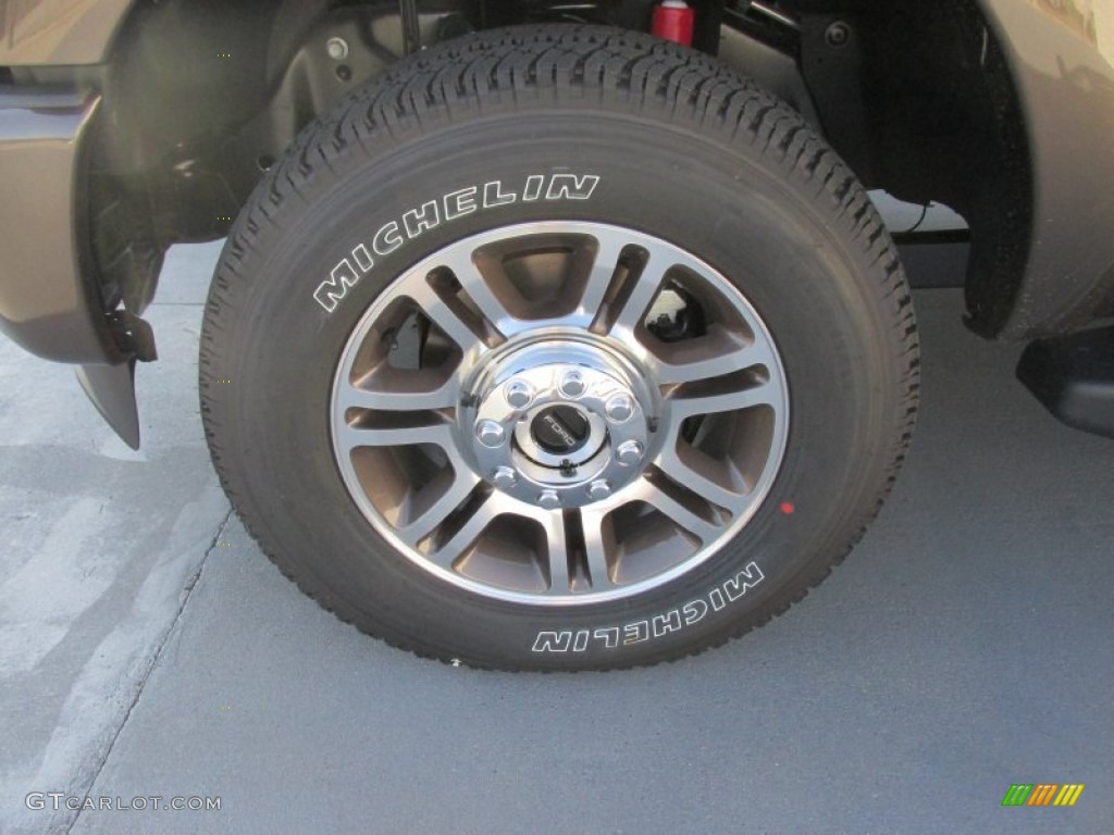 2015 Ford F350 Super Duty King Ranch Crew Cab 4x4 Wheel Photo #97317418