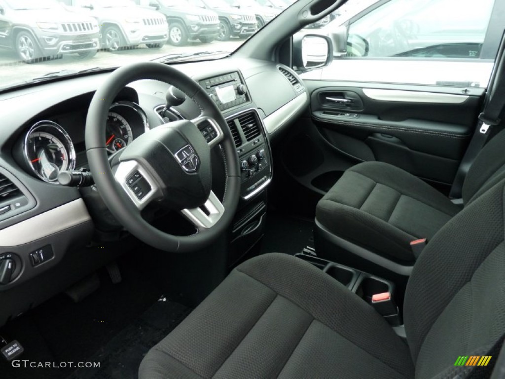 Black Interior 2015 Dodge Grand Caravan SE Photo #97317517