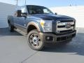 2015 Blue Jeans Ford F350 Super Duty King Ranch Crew Cab 4x4  photo #2