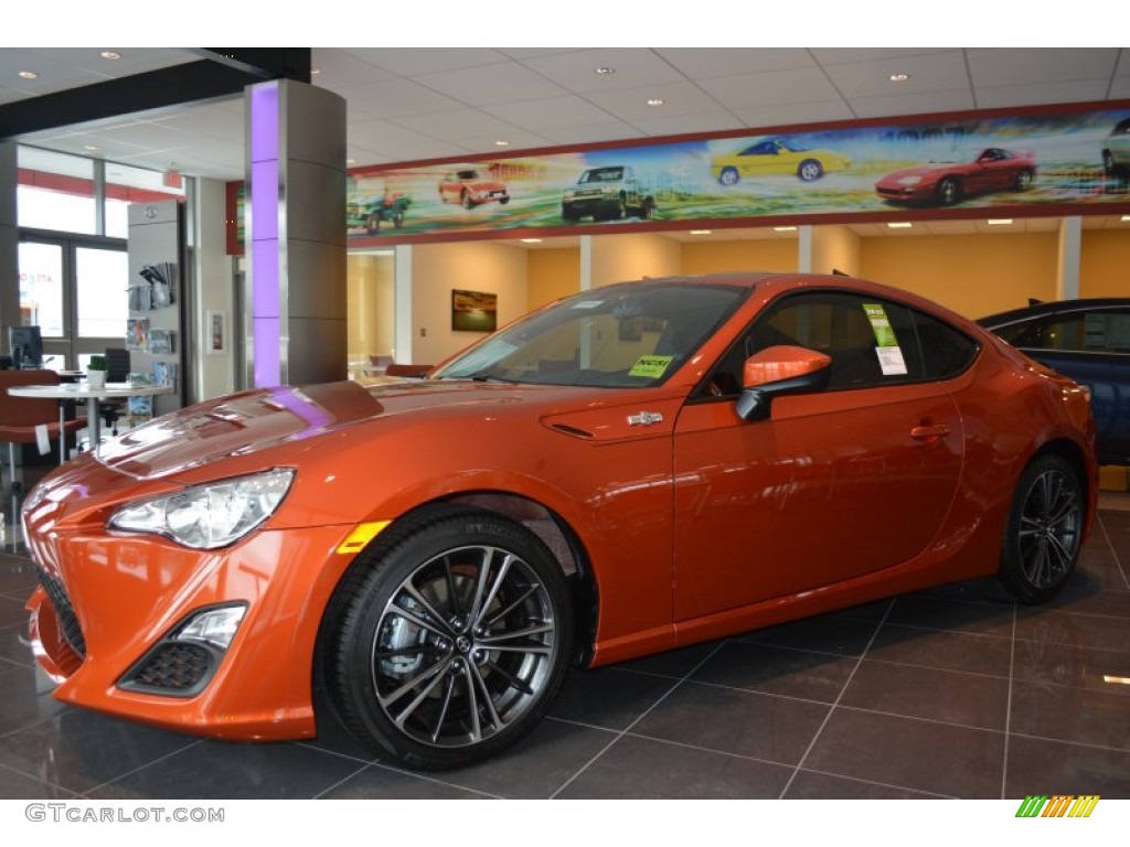 2015 FR-S  - Hot Lava / Black/Red Accents photo #3